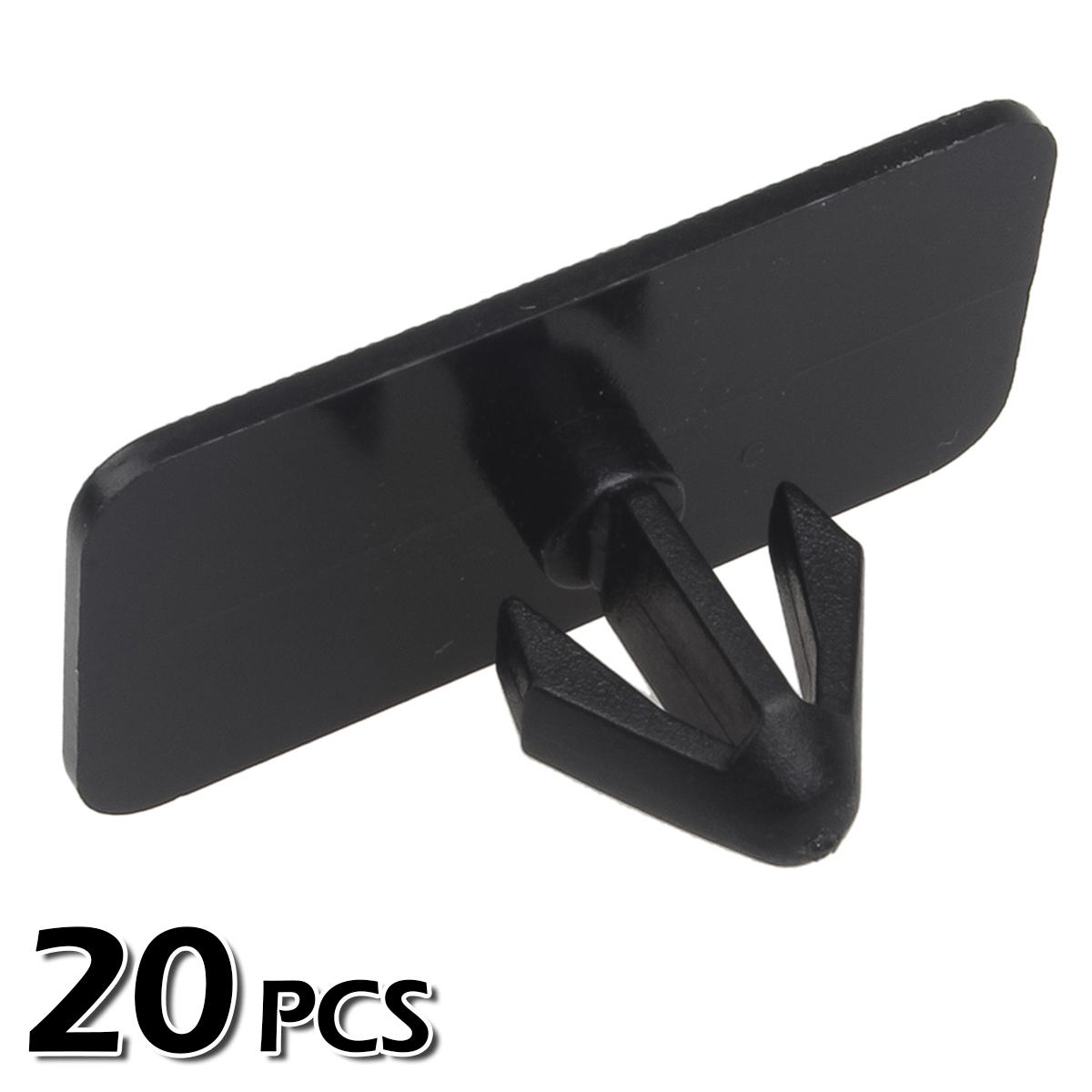 20pcs Nylon Rocker Panel Moulding Clip for 2000-05 Chevrolet Impala Monte Carlo