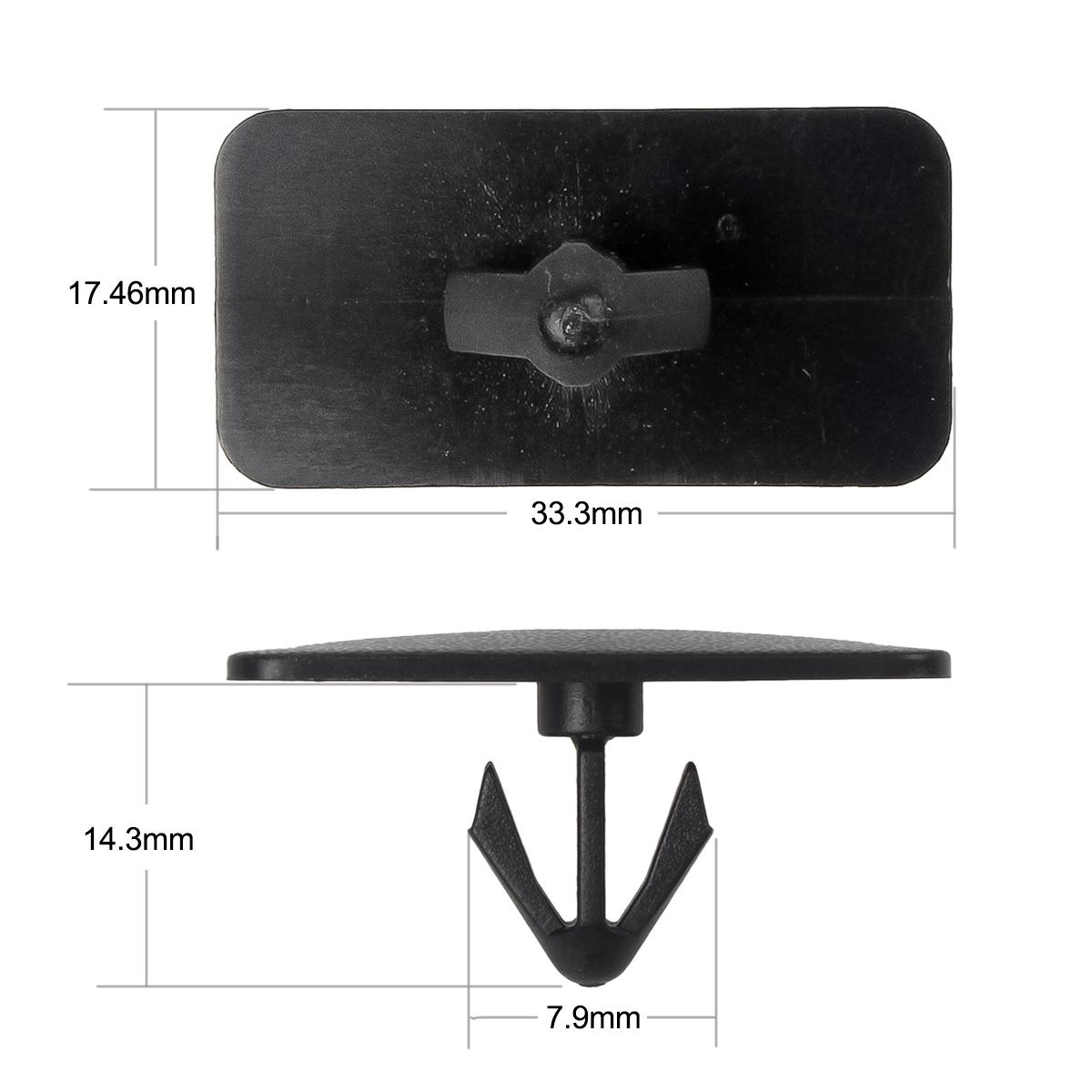 20pcs Nylon Rocker Panel Moulding Clip for 2000-05 Chevrolet Impala Monte Carlo
