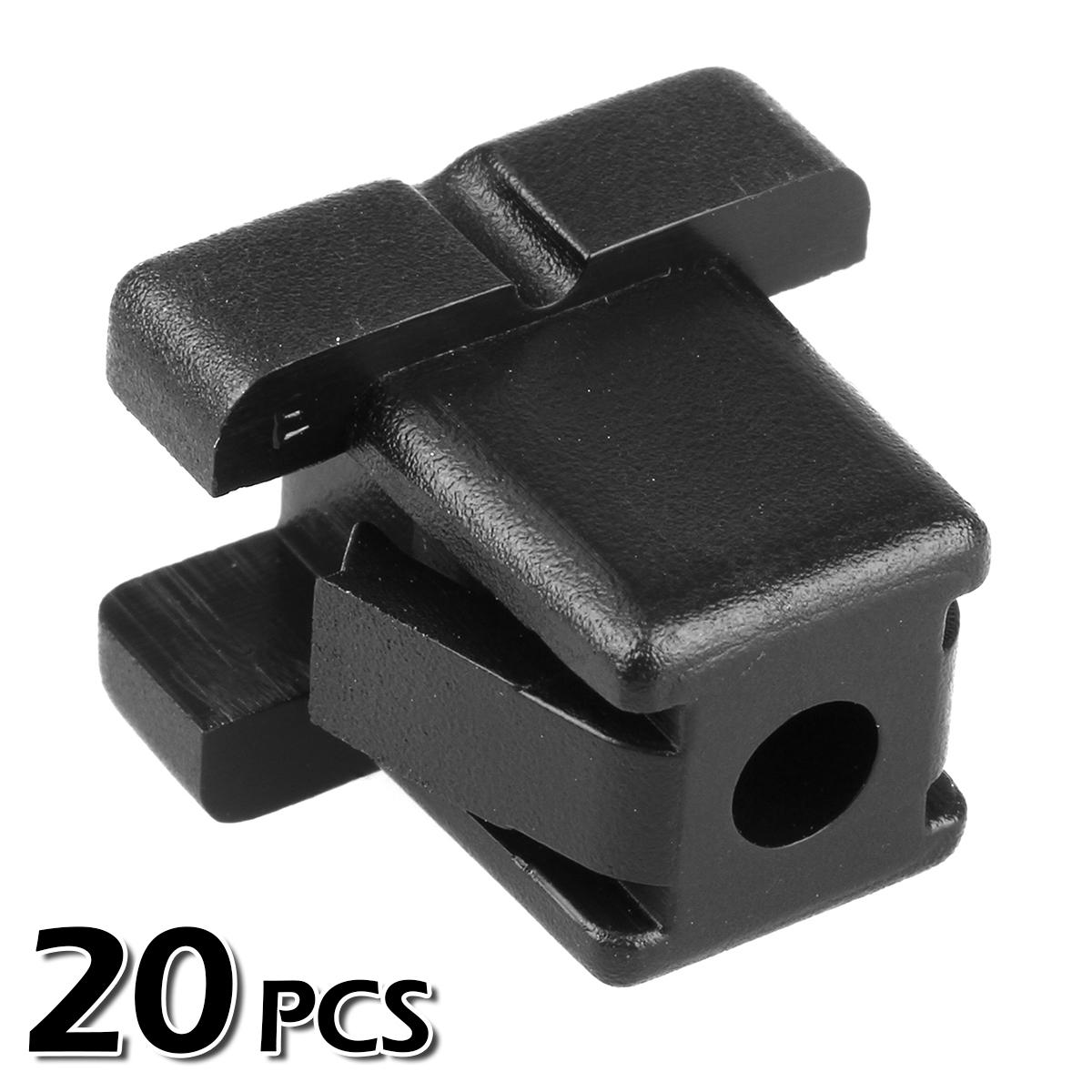 Car Truck Exterior Parts 20pcs Trim Door Panel Clips