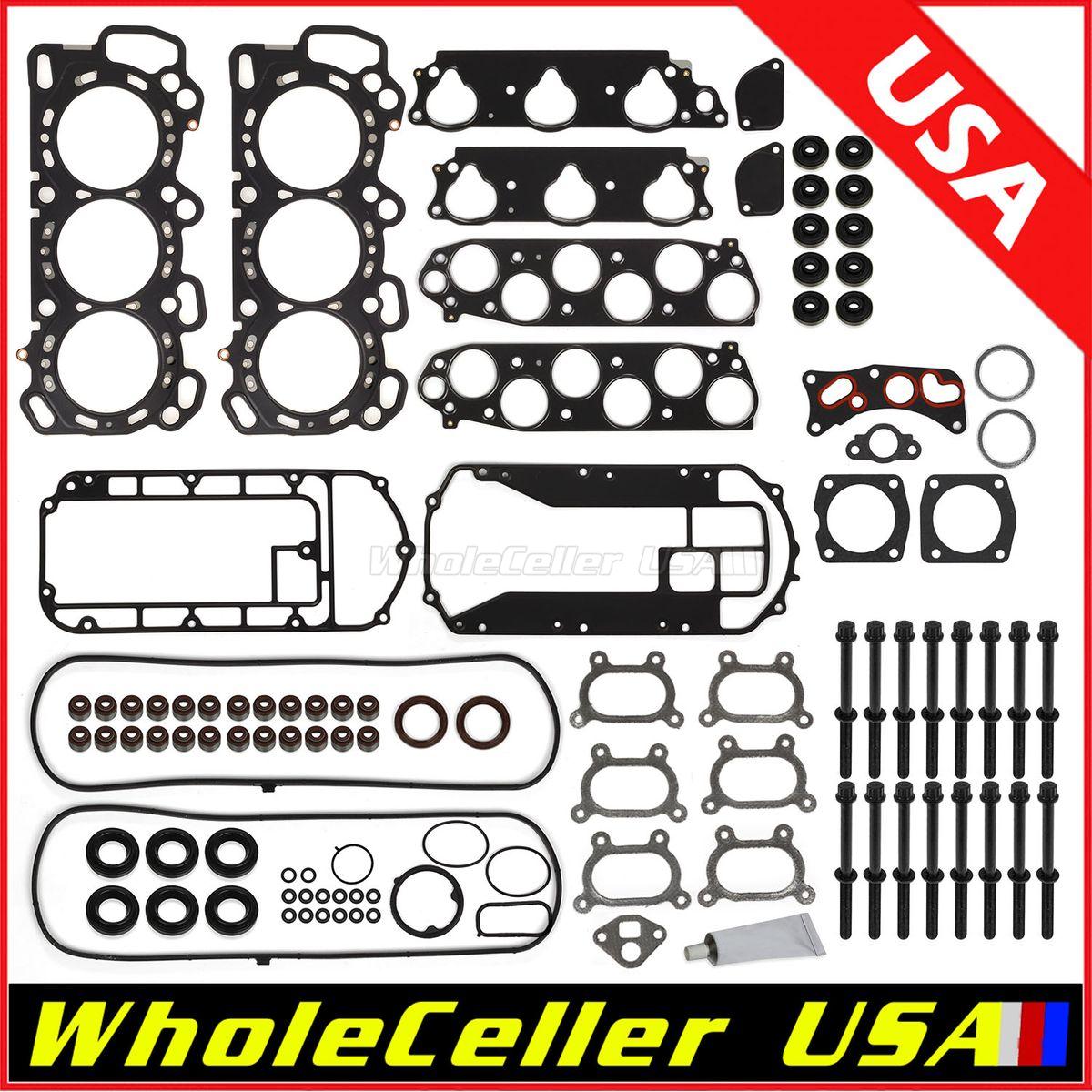 Head Gasket Bolts Set for 05-09 Acura MDX TL Honda 3.2 /& 3.5 SOHC J32A3 J35A