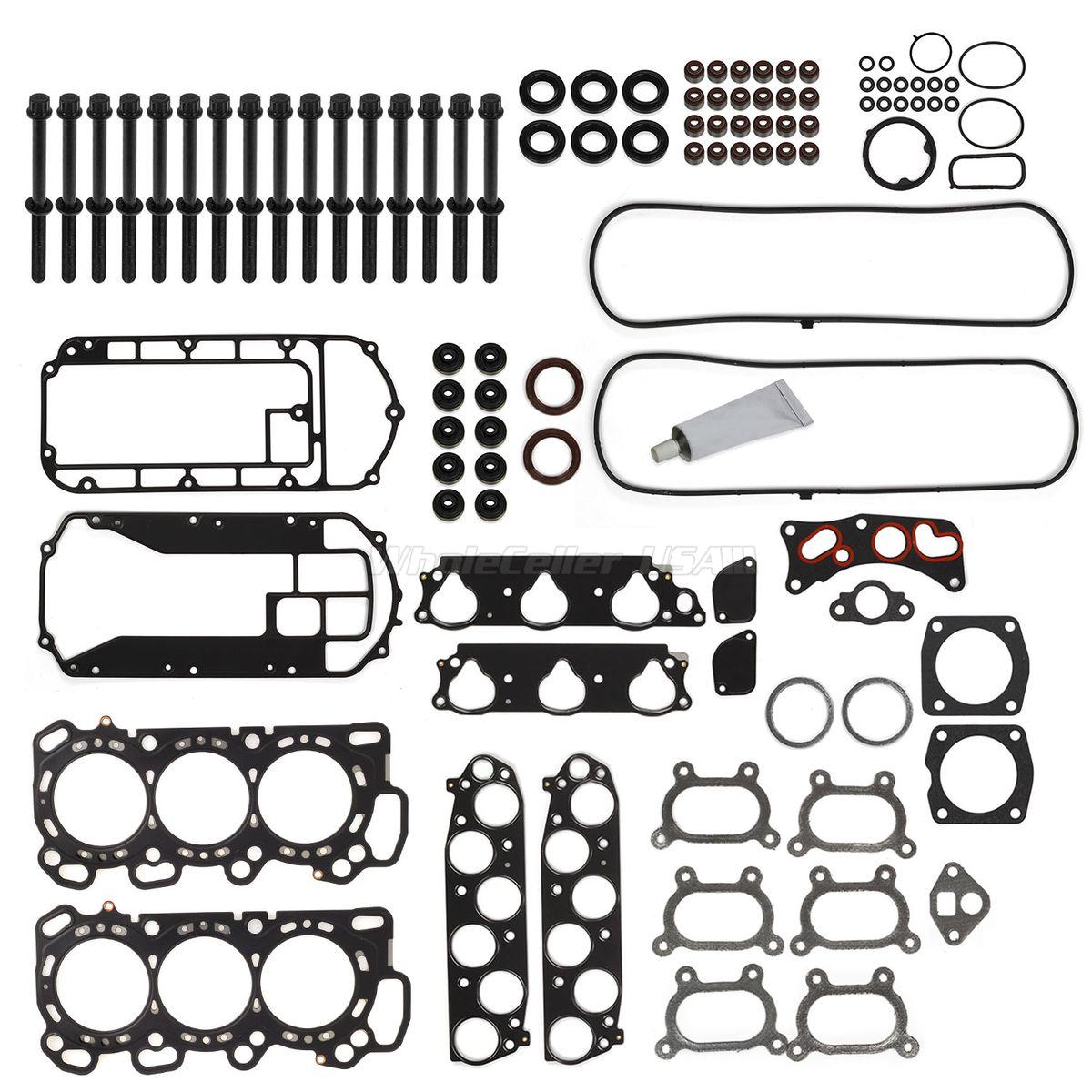 Head Gasket Bolts Set for 05-09 Acura MDX TL Honda 3.2 /& 3.5 SOHC J32A3 J35A