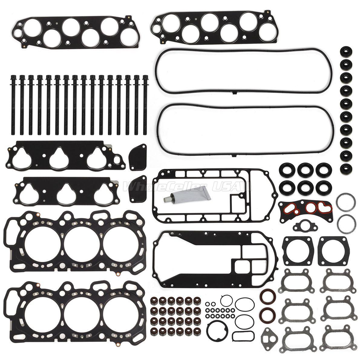 Head Gasket Bolts Set for 05-09 Acura MDX TL Honda 3.2 /& 3.5 SOHC J32A3 J35A