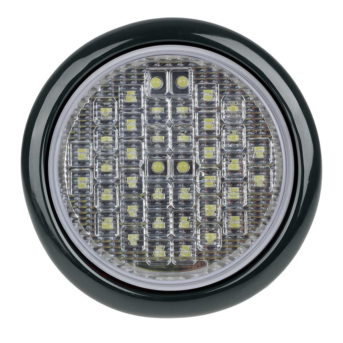2x4 U0026quot Round Sealed 40 Leds Truck Tail Stop Turn Backup