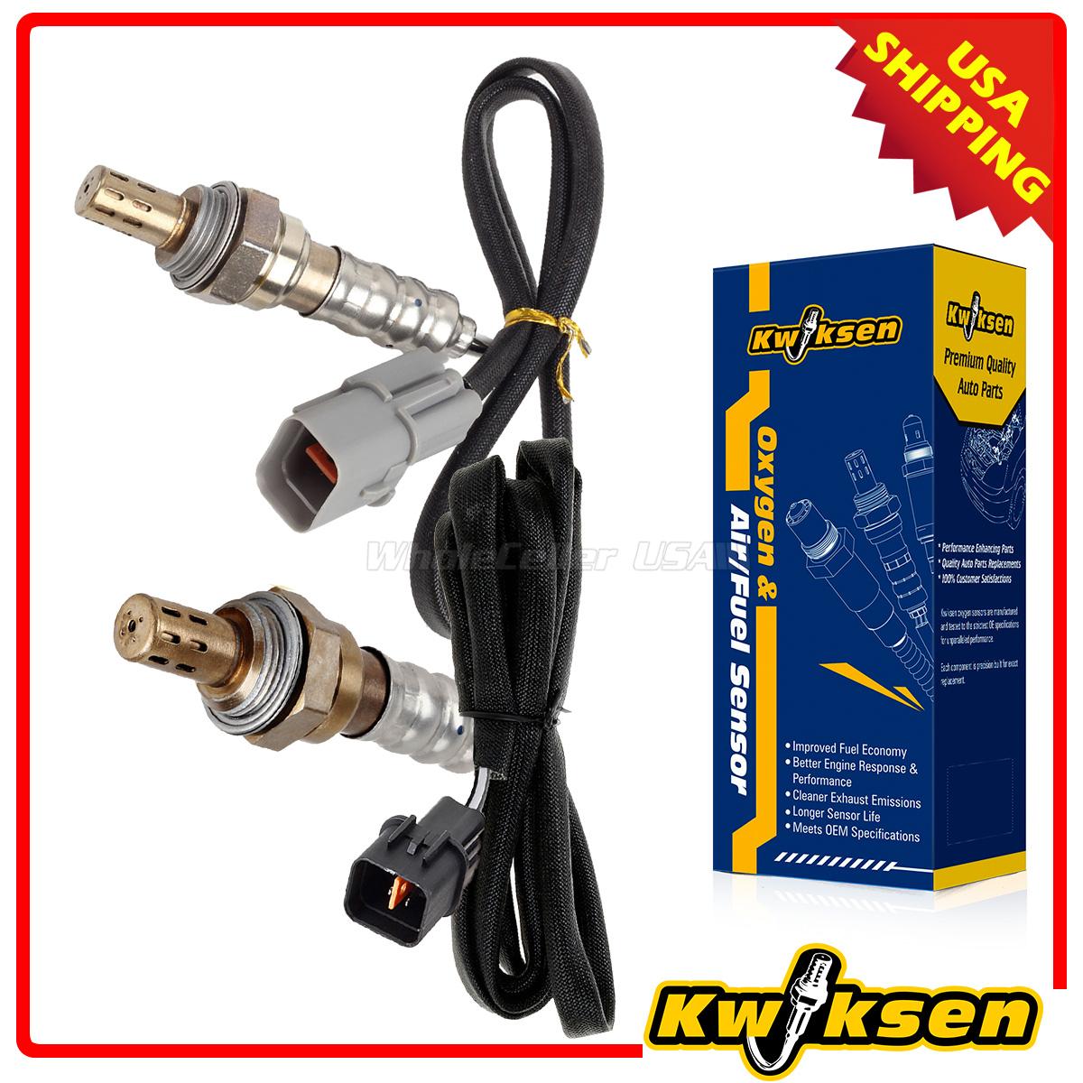 2x O2 Oxygen Sensors for Mitsubishi Eclipse 06-12 Cyl 3 4 Galant 2.4L Upstream