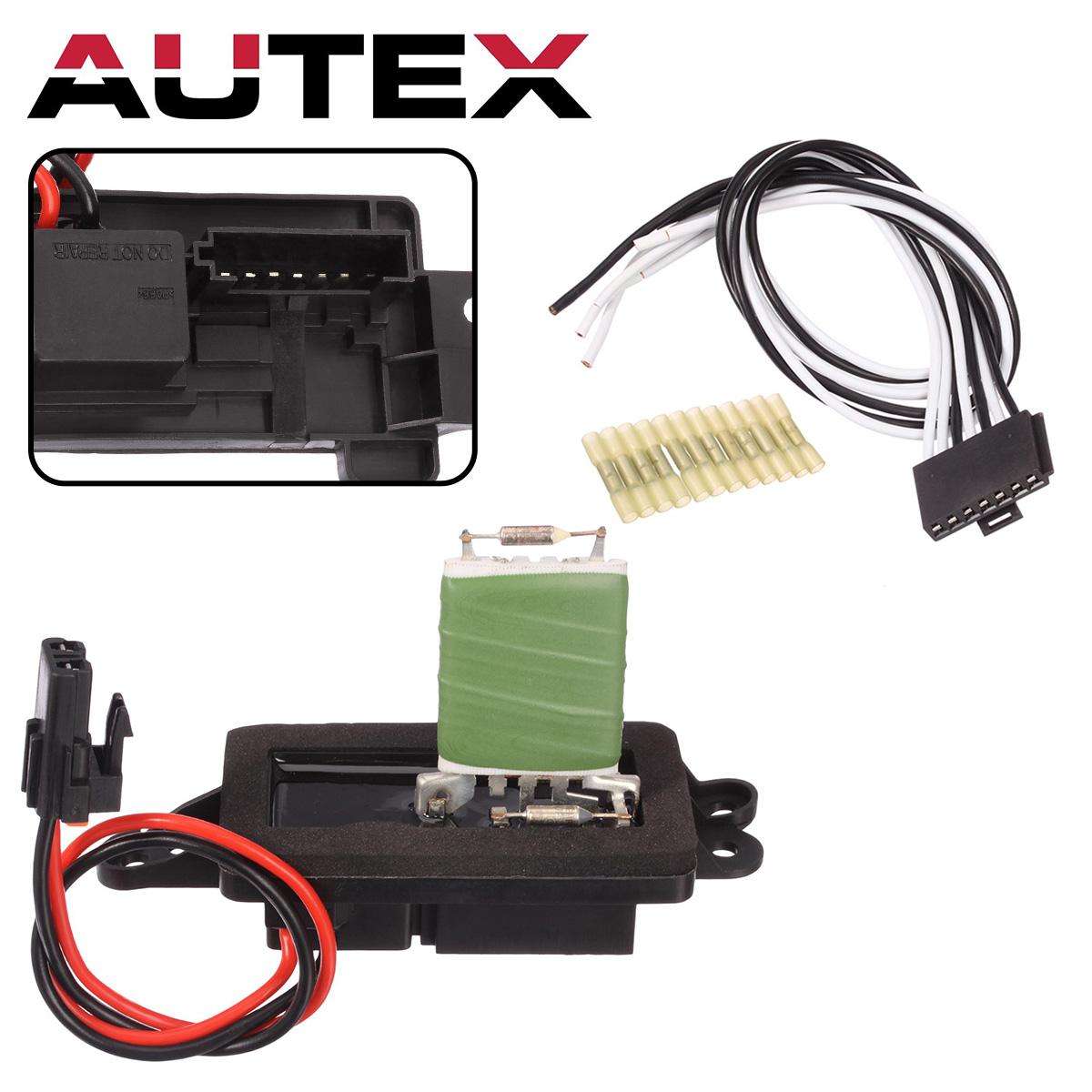 973-008 AC Blower Motor Resistor with Plug /& Pigtail for GMC Envoy Trailblazer