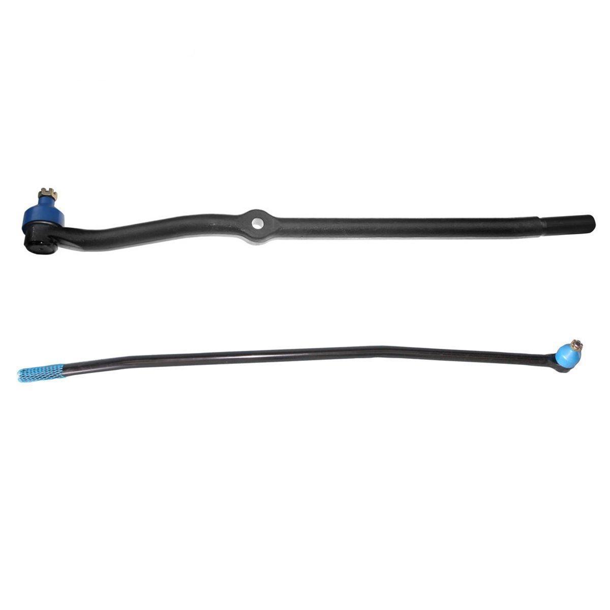 Qty2 Suspension Inner Outer Tie Rod Ends For Dodge Ram 1500 2500 4WD 94