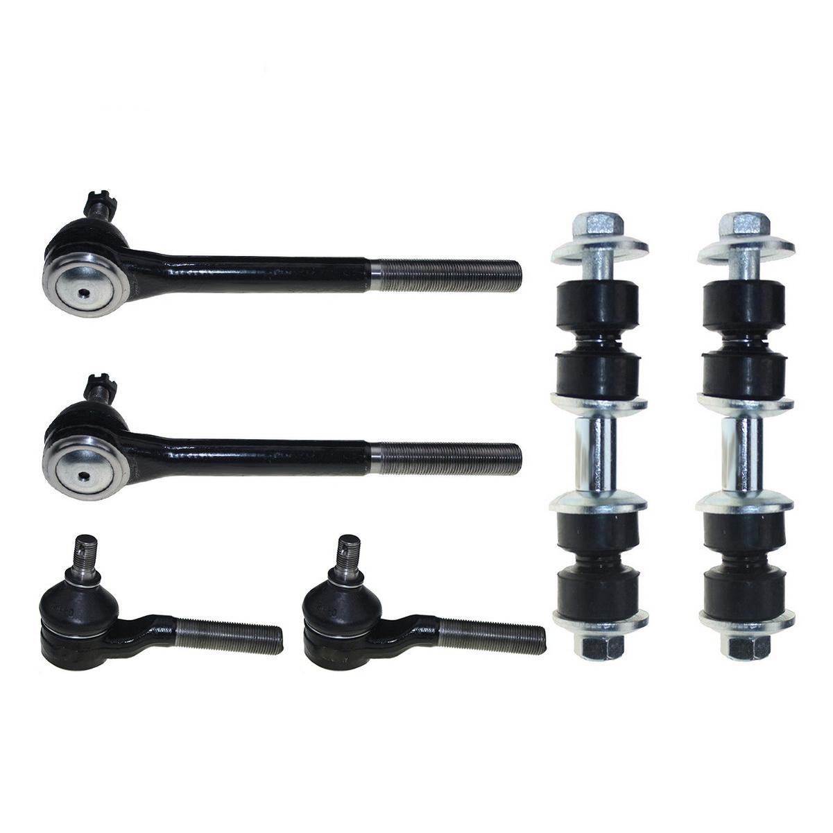 Suspension Set Inner Outer Tie Rod End Sway Bar For Oldsmobile Bravada ...