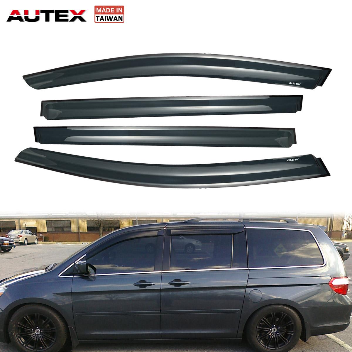 For Honda Odyssey 1117 AUTEX Tape on Window Visors Deflector Shade