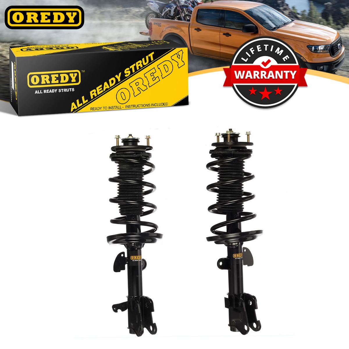 2006 for Acura MDX Front Premium Quality Suspension Strut and Coil Spring Assemblies One Year Warranty for Both Left and Right Sides