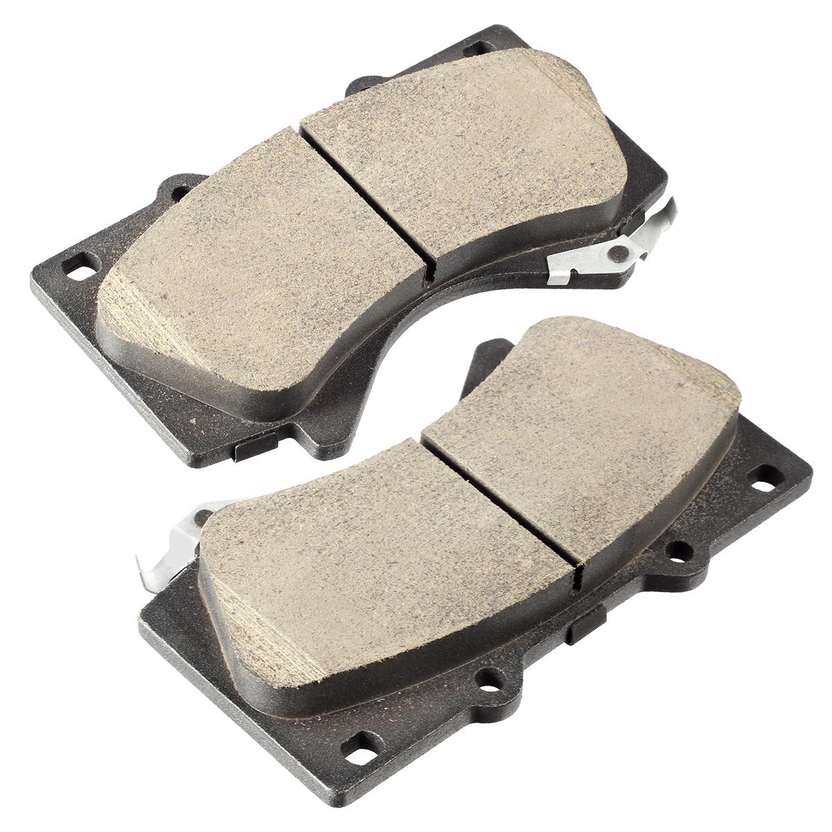 Front 4 Ceramic Brake Pads 5 Lug Left Right For Toyota Tundra 07-18 | eBay